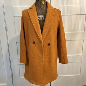 J. Crew Daphne Boiled Wool Topcoat 0P